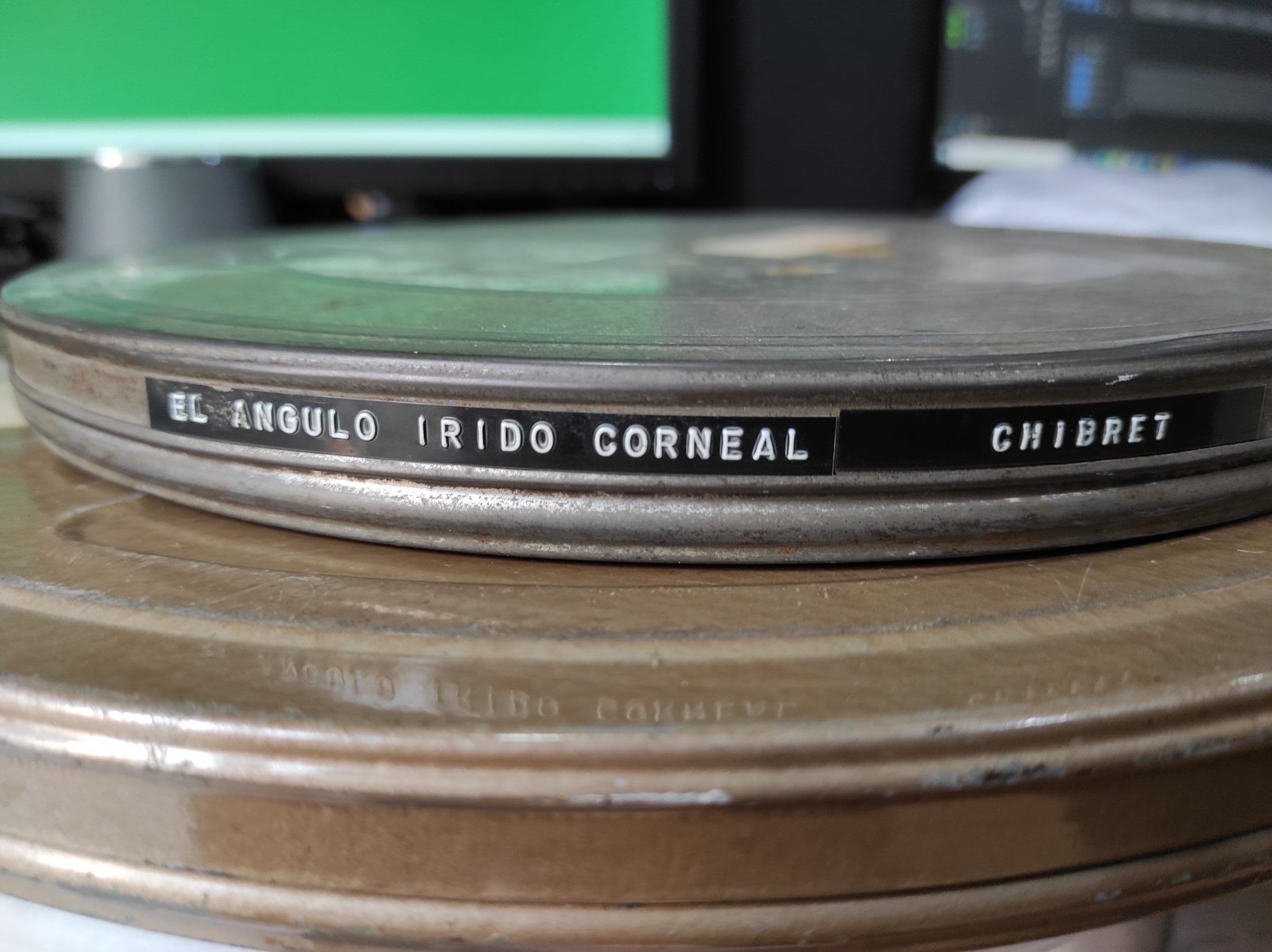 16mm film canisters for digitization